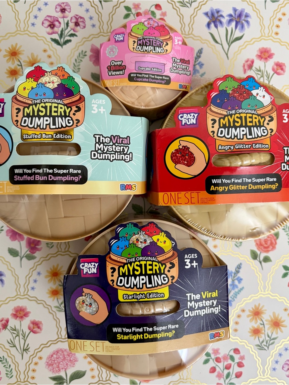 Crazy Fun RMS Mystery
Squishy Dumplings. Set of 4.